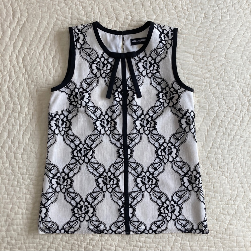 Karl Lagerfeld Paris Lace Top
